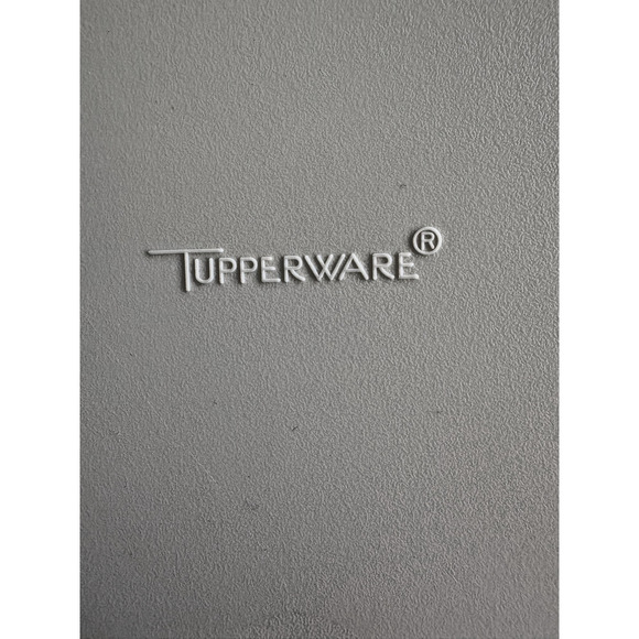 Tupperware 1665-1 Divided Serving Tray Container With Lid 1665 - Picture 2 of 4